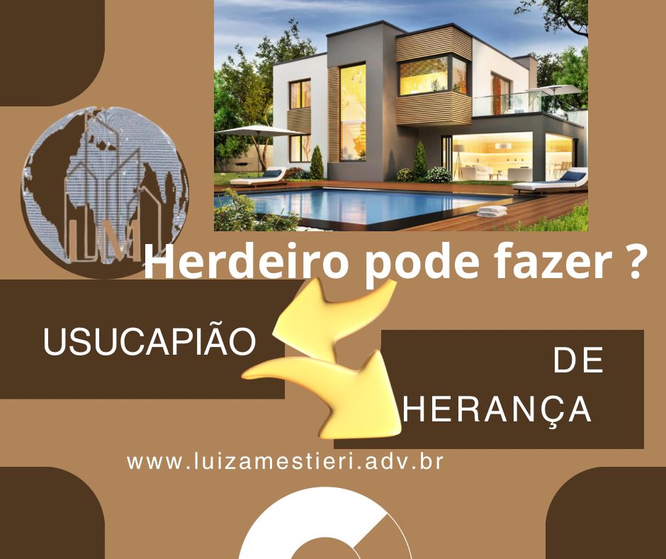 É  possível a usucapião de imóvel objeto de herança por um dos herdeiros ?